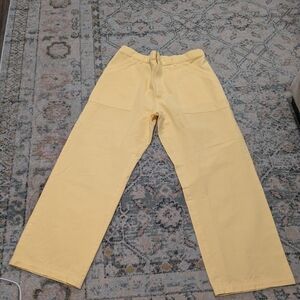 Big Bud Press Women's Yellow Cargo Jeans